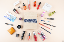 Load image into Gallery viewer, Glamza 5pc LUXURY BRANDS Lucky Dip Hessian Beauty Bag