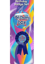 Load image into Gallery viewer, Generise Birthday Badge Set