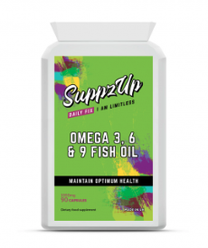 SUPPZUP -OMEGA 3, 6 & 9 FISH OIL 1000MG 90 CAPSULES