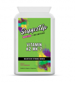 SUPPZUP -VITAMIN K2 MK-7 NATTO 100MCG 120 CAPSULES