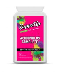 SUPPZUP -ACIDOPHILUS 400MG 10 BILLION CFU 120 CAPSULES