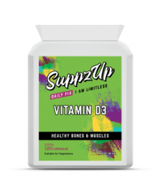 SUPPZUP VITAMIN D3 1000IU 180 TABLETS