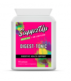 SUPPZUP- DIGEST-TONIC (DIGESTIVE ENZYMES) 90 CAPSULES