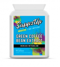 SUPPZUP -GREEN COFFEE BEAN EXTRACT 5000MG 90 CAPSULES