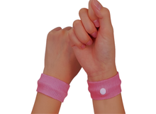Load image into Gallery viewer, Travel Sickness Bands - Black or Pink
