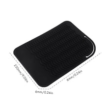 Load image into Gallery viewer, Glamza Silicone Hair Straightener Heat Protection Mat Wrap