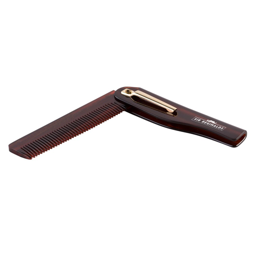 Sir Reginalds Moustache and Beard Comb