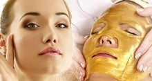 Load image into Gallery viewer, Infinitive Beauty Crystal 24K Gold Collagen Face Mask