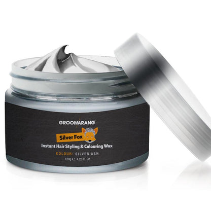 Groomarang Silver Fox Instant Hair Styling & Colouring Wax