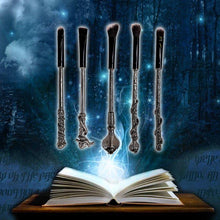 Load image into Gallery viewer, Harry Potter Inspired 5pc Snakehead Make Up Brush Set