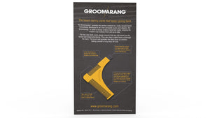 Groomarang Beard Shaping & Styling Template Comb