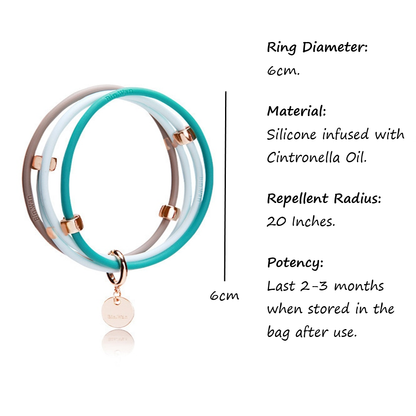 Glamza Mosquito Repellent Bracelets