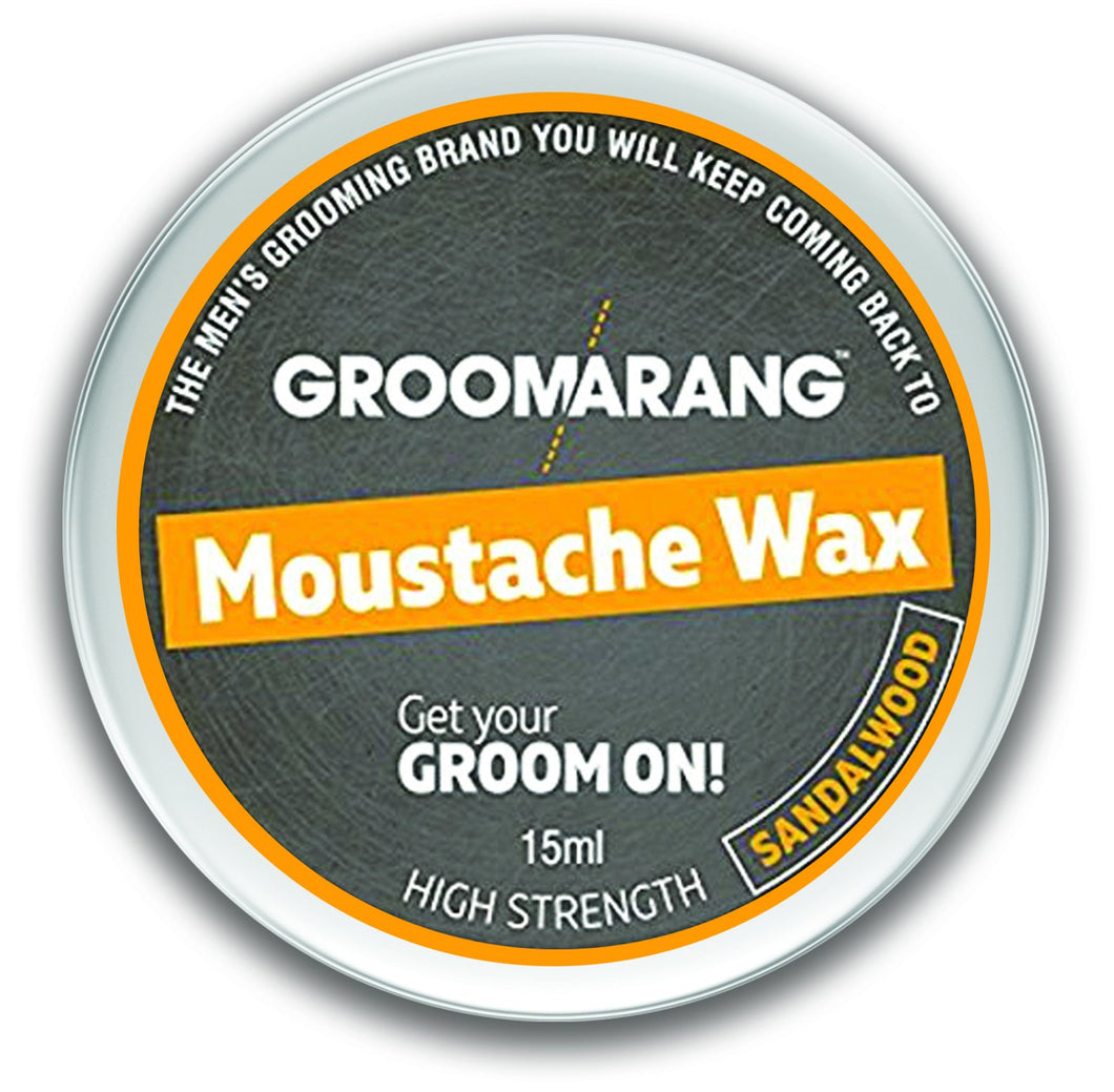 Groomarang Sandalwood Moustache Wax 15ml