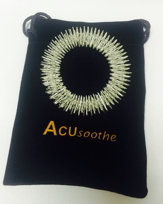 Acusoothe Acupressure Bracelet Silver