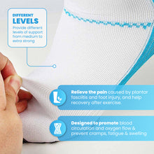 Load image into Gallery viewer, Pain Relief Plantar Compression Ankles Socks