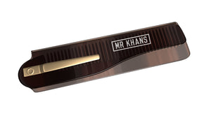 Mr Khans Moustache Comb