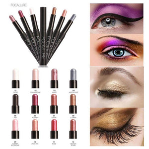 Glamza Focallure Glitter Eyeshadow & Eyeliner Pencil  - Cruelty Free!
