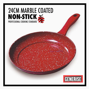 24CM Marble Coated Frying Pan
