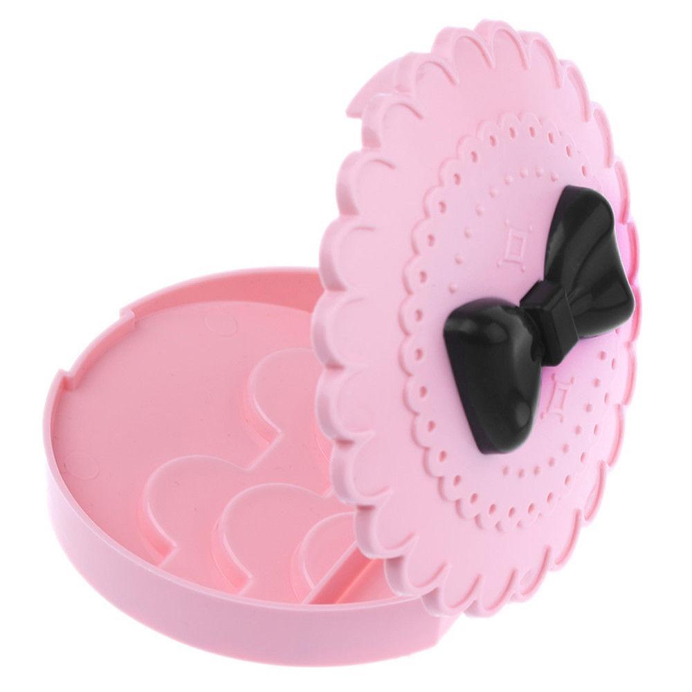 False Eyelash Mirrored Storage Case