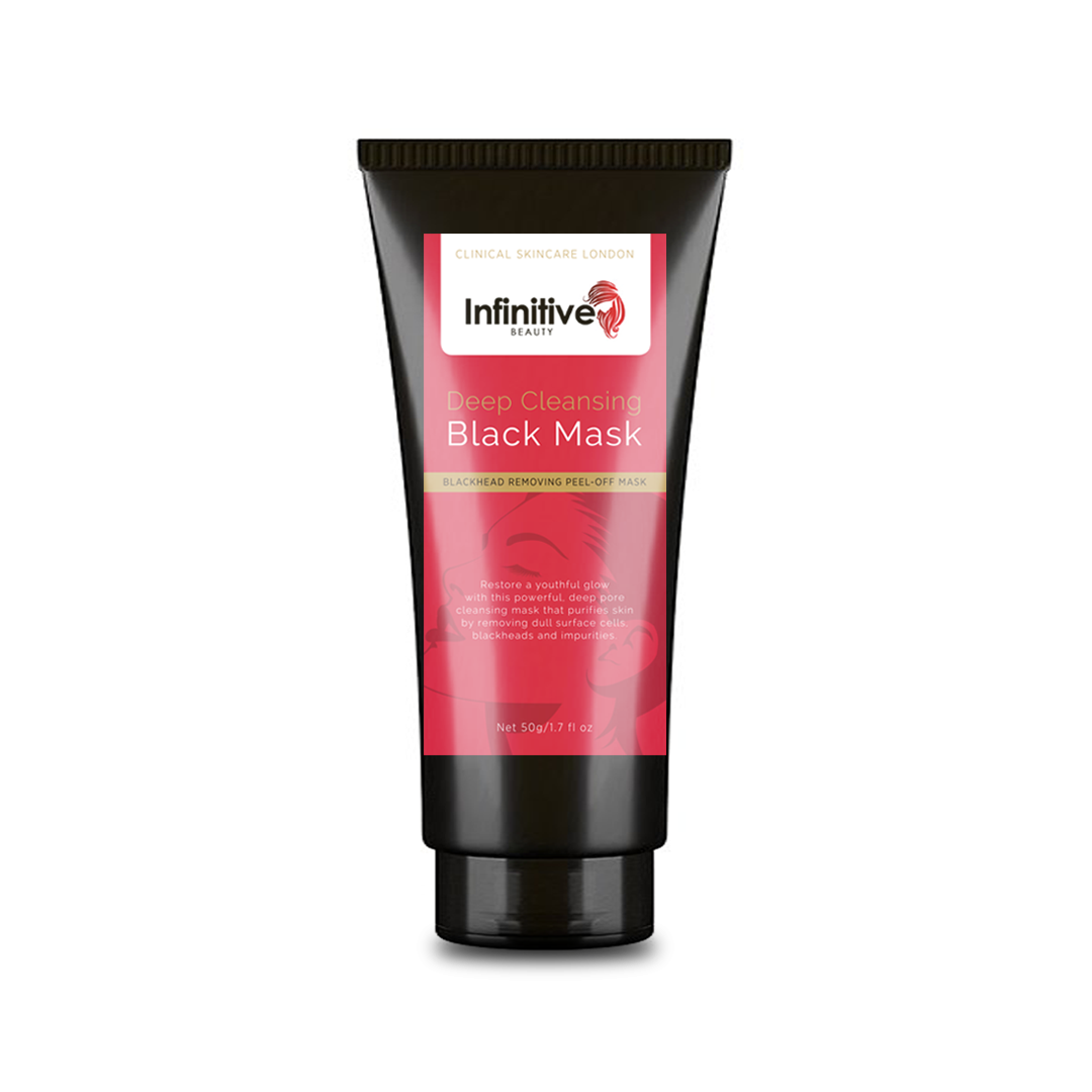 Infinitive Beauty Deep Cleansing Black Mask - Blackhead Removing Peel off Mask 50g