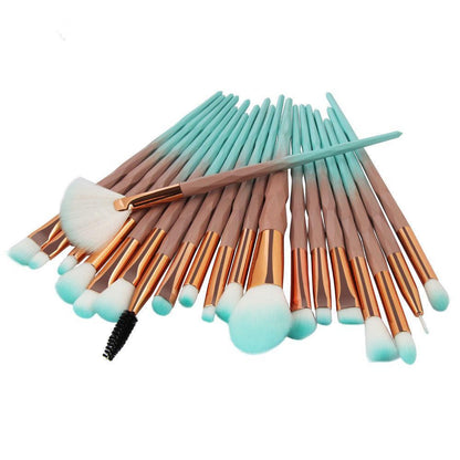 20pc Diamond Make Up Brush Sets - 2 Colour Choices