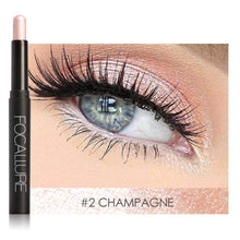 Load image into Gallery viewer, Glamza Focallure Glitter Eyeshadow &amp; Eyeliner Pencil  - Cruelty Free!