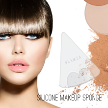 Load image into Gallery viewer, Glamza Triangle Silicone Make Up Sponge