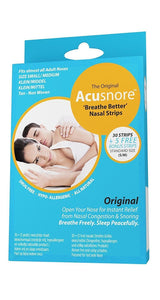 Acusnore Anti Snore 'Breathe Better' Nasal Strips