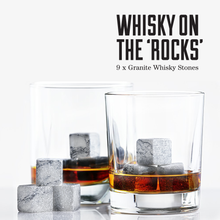 Load image into Gallery viewer, Granite Whiskey Ice Cooler Stones (Reuseable)
