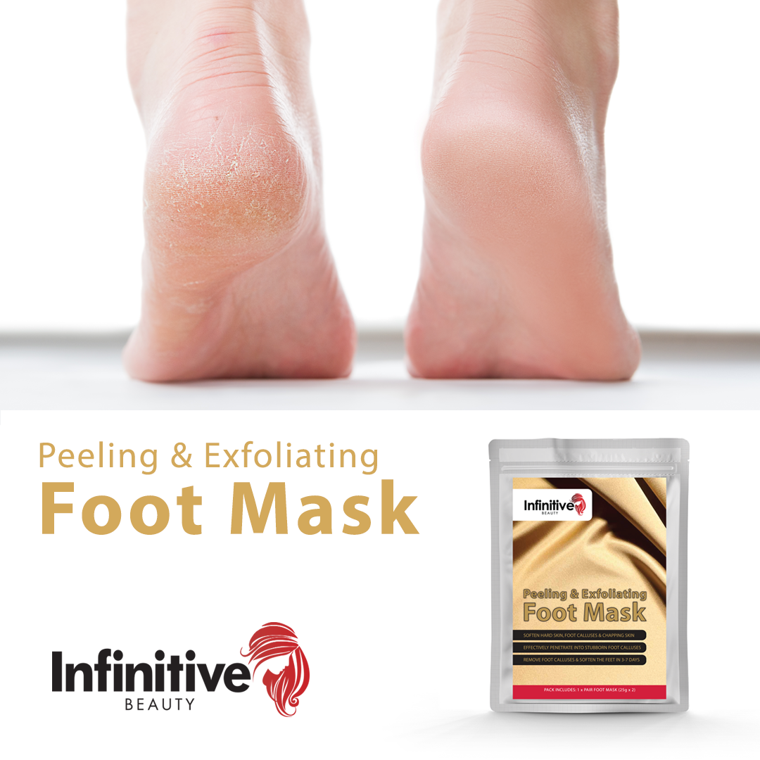 Infinitive Beauty Peeling & Exfoliating Foot Masks