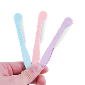 Eyebrow Brow Shaper & Dermaplaning Safe Painless Portable Razor Tool