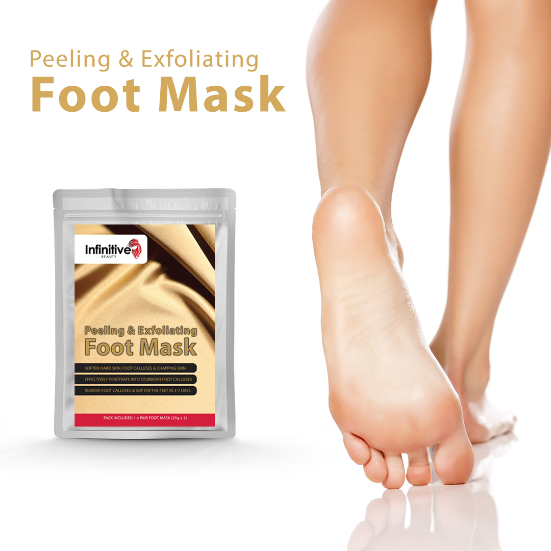 Infinitive Beauty Peeling & Exfoliating Foot Masks