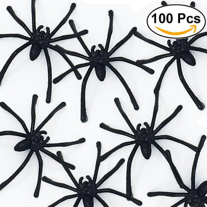 Halloween Spiders Bag of 100 - Mini & Large