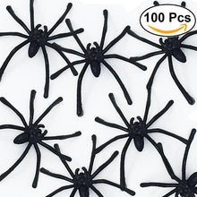 Load image into Gallery viewer, Halloween Spiders Bag of 100 - Mini &amp; Large