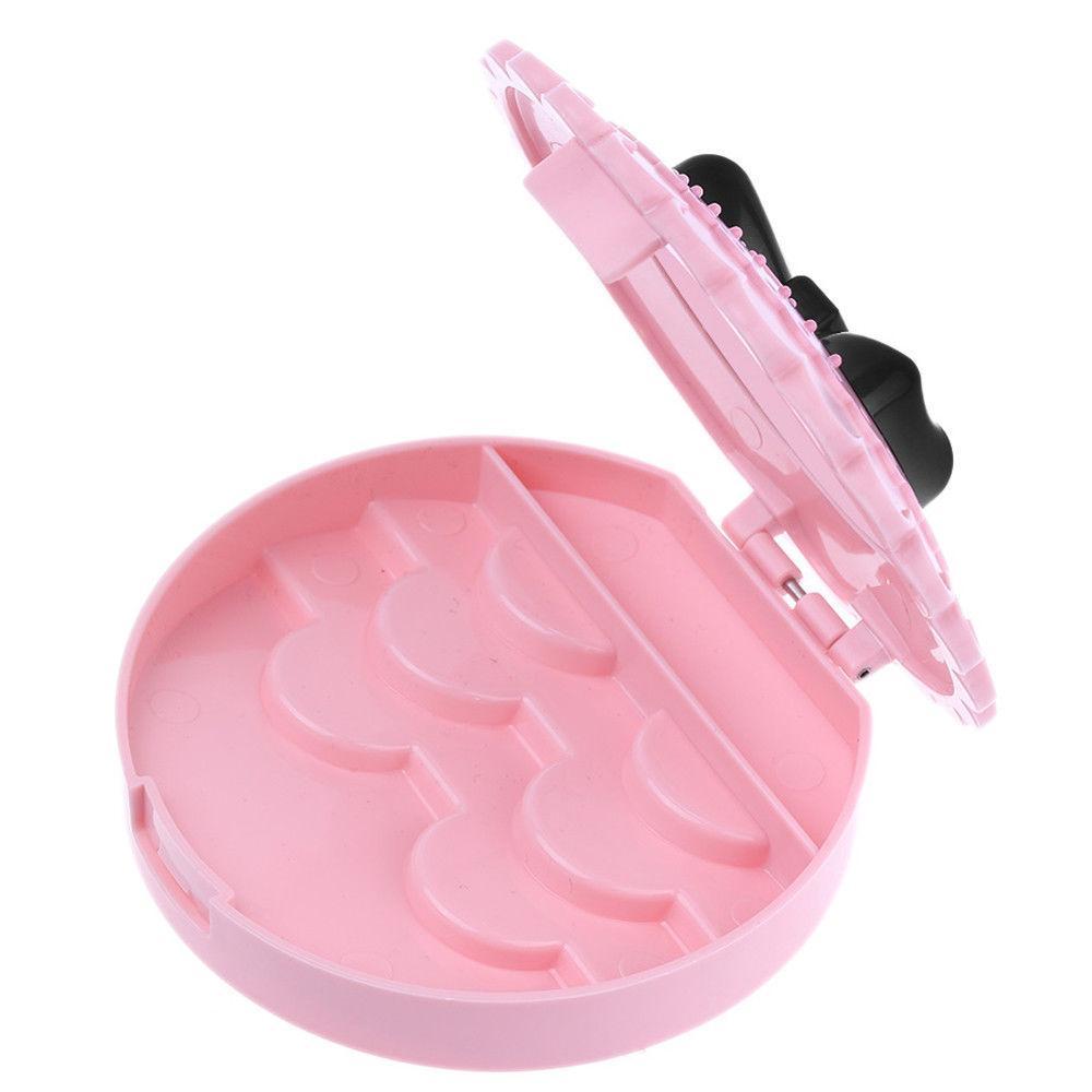 False Eyelash Mirrored Storage Case