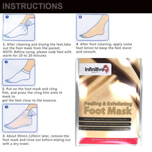 Load image into Gallery viewer, Infinitive Beauty Exfoliating Foot Mask