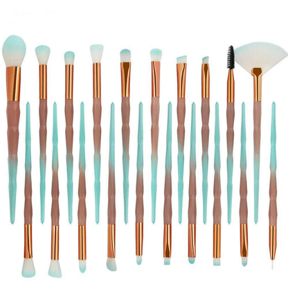 20pc Diamond Make Up Brush Sets - 2 Colour Choices