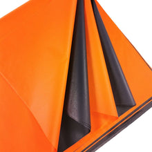 Load image into Gallery viewer, Halloween Crepe Paper Black Orange