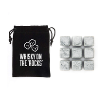 Load image into Gallery viewer, Granite Whiskey Ice Cooler Stones (Reuseable)