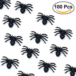 Halloween Spiders Bag of 100 - Mini & Large