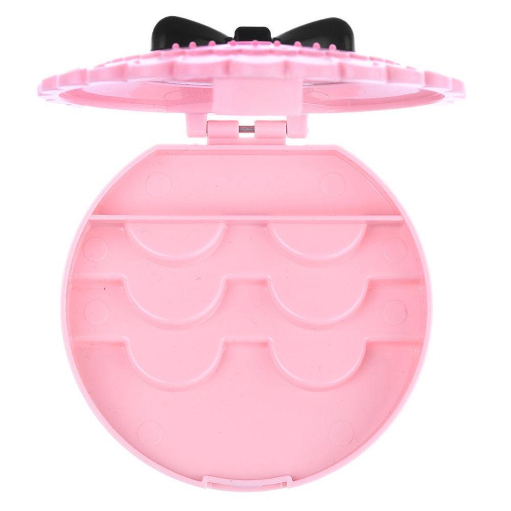 False Eyelash Mirrored Storage Case