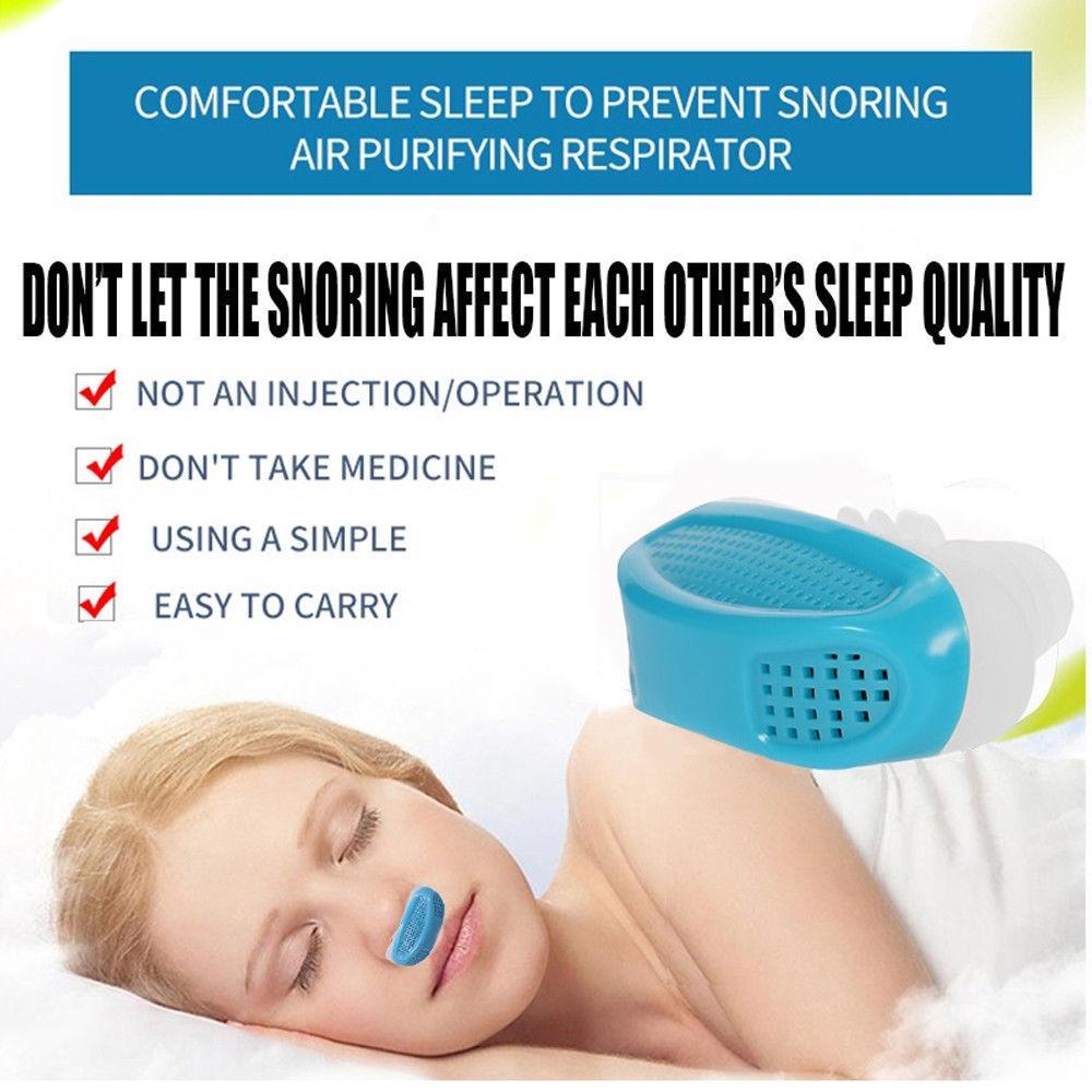 Acusnore Anti Snore Air Purifier Device Sleep Aid