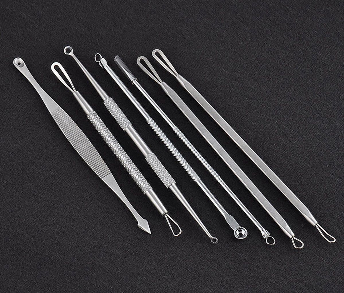 7pc Blackhead Pimple Tool Kit