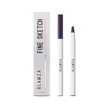 Load image into Gallery viewer, Glamza Fine Ketch Tattoo Fork Liquid Eyebrow Pen