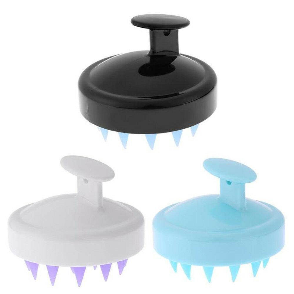 Glamza  Silicone Scalp Massaging Shampoo Brush
