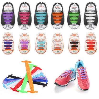 Generise Goodbye Tie Silicone Laces