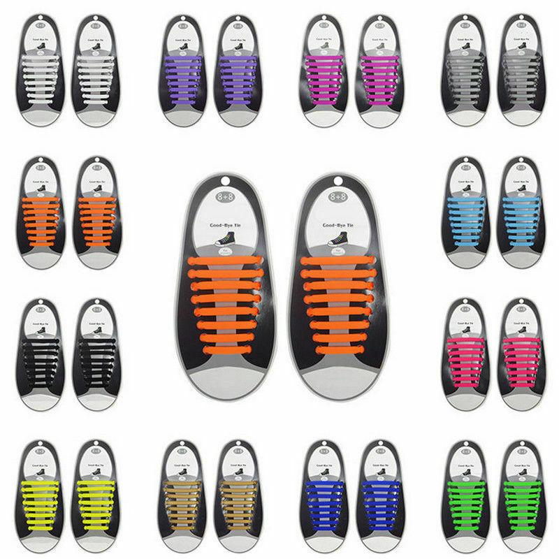 Generise Goodbye Tie Silicone Laces