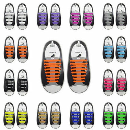 Generise Goodbye Tie Silicone Laces