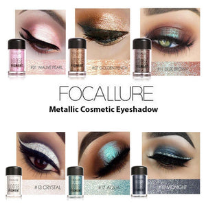 Focallure Metallic Eye Shadow Shimmer Powder - Cruelty Free!