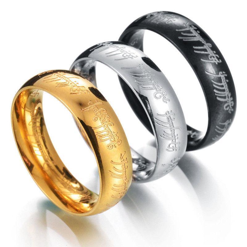Mens Lord Vintage Gold and Silver Rings